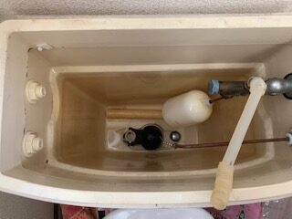 サイフォン管の破損